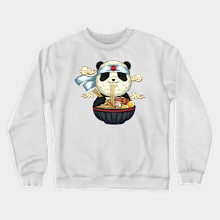 Chinese food panda love Crewneck Sweatshirt